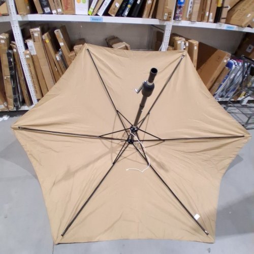 TILT CRANK PATIO UMBRELLA - 10FT - TAN image 4