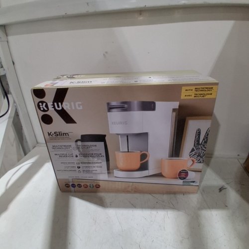KEURIG K-SLIM SINGLE SERVE COFFEE MAKER - WHITE (MODEL: K900) image 11