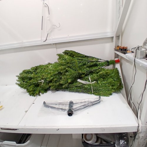NATIONAL TREE COMPANY FULL ARTIFICIAL DUNHILL FIR UNLIT CHRISTMAS TREE - 7FT - GREEN image 2