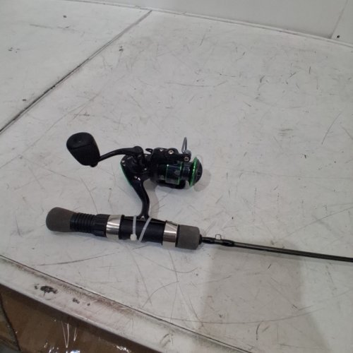EXTREME STK ICE SPINNING COMBO FISHING ROD - 30" - 4.8:1 - MEDIUM HEAVY - FAST - BLACK - (MODEL:EXTS30MHS) image 4