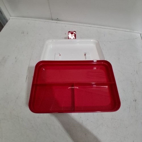 MENOLANA MEDICAL FIRST AID CASE WITH HANDLE - RED/WHITE image 4