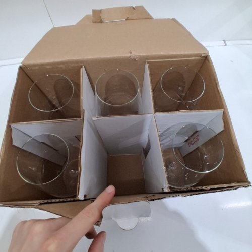 5PK RASTAL RED WINE GLASSES MADE WITH HIGH QUALITY GLASS - 16.75 OZ - CLEAR (MODEL: HARMONY 53) image 3