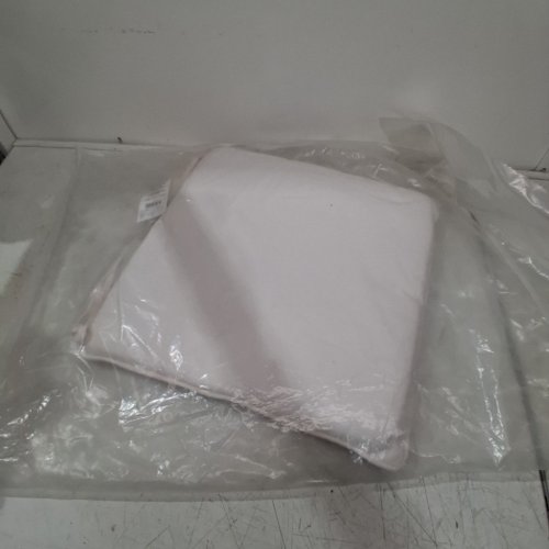 SUNBRELLA PATIO CHAIR CORDED CUSHIONS - 17" X 17" X 2" - WHITE (MODEL: CS114008S) image 2