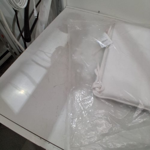 SUNBRELLA PATIO CHAIR CORDED CUSHIONS - 17" X 17" X 2" - WHITE (MODEL: CS114008S) image 4