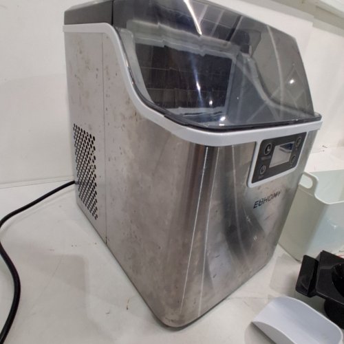 EUHOMY ICE CUBE MAKER MACHINE - 45LBS/DAY - SILVER/BLACK (MODEL: IM004-CSI-CAEH/IM-FP) image 5