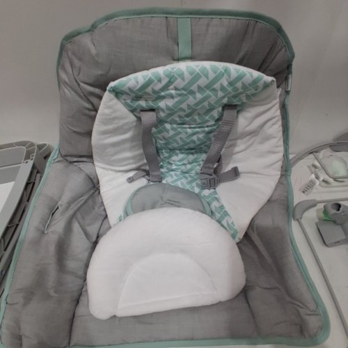 INGENUITY CONVERTME SWING-2-SEAT PORTABLE SWING - OM TO 9M - RAYLAN FASHION / GREY (MODEL: 12189-ES) image 4