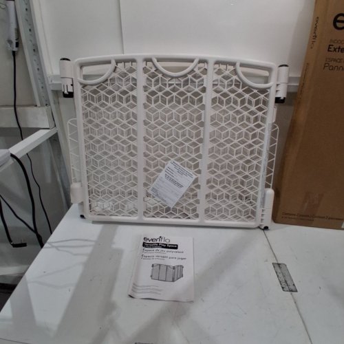 EVENFLO EXTENSION PANELS FOR 6 PANEL PLAY SPACE - 34.5" X 27.8" - CREAM (MODEL: 23021812) image 2