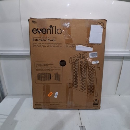 EVENFLO EXTENSION PANELS FOR 6 PANEL PLAY SPACE - 34.5" X 27.8" - CREAM (MODEL: 23021812) image 3