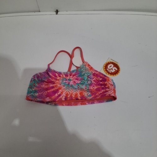 GIRL'S CROCHET SWIMSUIT TOP - SMALL (6) - MULTICOLOUR (STYLE: GRS68063G) image 2