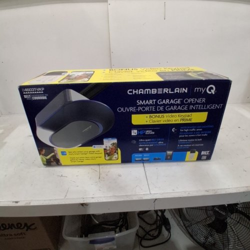 CHAMBERLAIN ULTRA-QUIET WI-FI GARAGE DOOR OPENER WITH WIRELESS KEYPAD (MODEL: B4603T-VKP) image 2