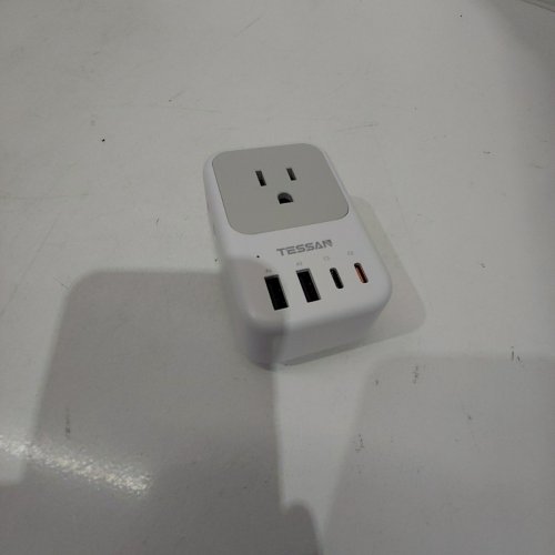 TESSAN USB-C FAST WALL OUTLET EXTENDER WITH USB CHARGING PORTS - WHITE (MODEL: TS-WS06US00) image 3