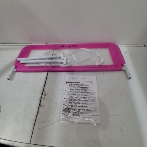 DREAM ON ME (DOM) LIGHTWEIGHT DELUXE SECURITY BED RAIL - 33" X 15" X 14" - PINK (MODEL: 419) image 2
