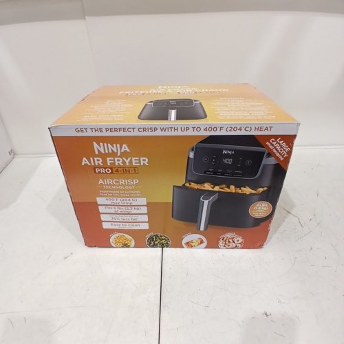 NINJA AIR FRYER PRO 4-IN-1 AIR FRYER -5QT - BLACK (MODEL: AF141C) image 2