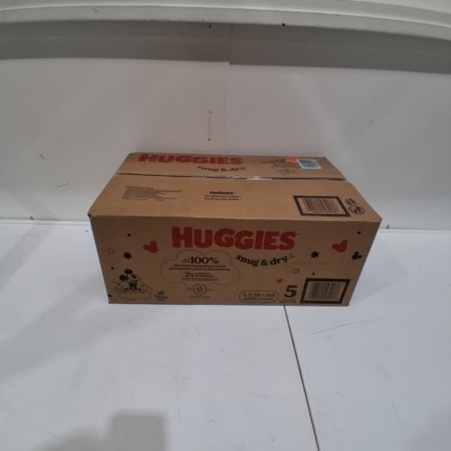 168PK HUGGIES SNUG & DRY BABY DIAPERS - SIZE 5 (27+ LBS) image 2