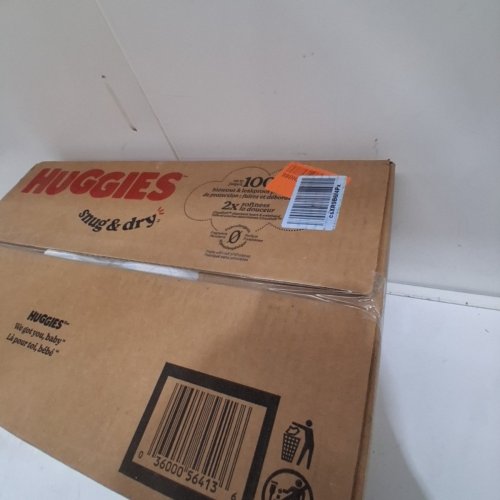 168PK HUGGIES SNUG & DRY BABY DIAPERS - SIZE 5 (27+ LBS) image 3