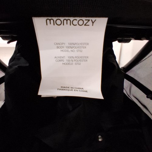 MOMCOZY CLICKGO LIGHTWEIGHT BABY STROLLER - BLACK (MODEL: ST02) image 3