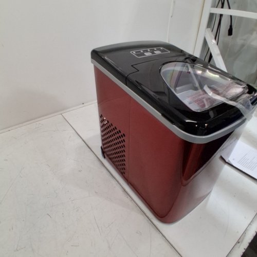 FRIGIDAIRE COMPACT ICE MAKER - MAKES 26LBS/DAY - METALLIC RED/BLACK (MODEL: EFIC117-SSRED-COM) image 5