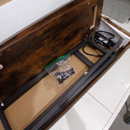 HOOBRO CHARGING STATION CONSOLE TABLE WITH POWER OUTLETS & USB PORTS / EXTRA LONG ENTRYWAY TABLE - 71" X 8.66" X 30.90" - NATURAL (MODEL: BF1801XG01G2) image 3
