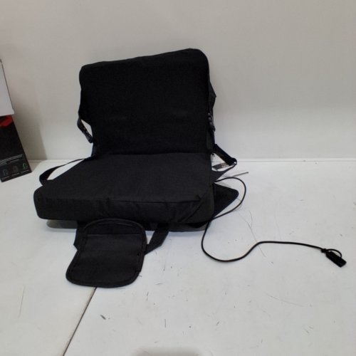 NICEC HEATED MASSAGE BLEACHER SEAT PAD - BLACK (MODEL: H-C) image 4