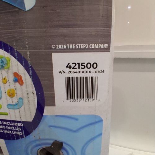 STEP2 DOUBLE SHOWERS SPLASH WATER TABLE - BLUE (MODEL: 421500) image 2