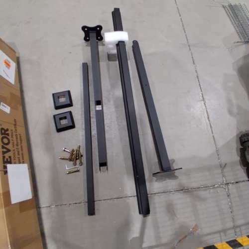 OUTDOOR ALUMINUM HAND RAIL - 48" - BLACK (MODEL: H6397-4) image 2