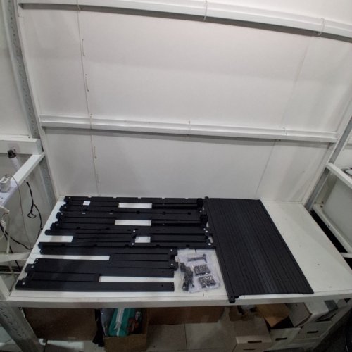 HEAVY DUTY METAL BED FRAME - QUEEN - BLACK (ITEM: 8801) image 2