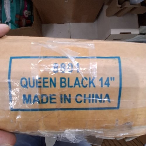 HEAVY DUTY METAL BED FRAME - QUEEN - BLACK (ITEM: 8801) image 4