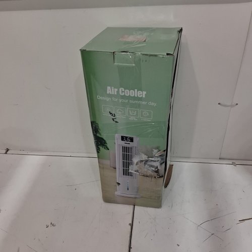 PORTABLE AUTO 90°OSCILLATING AIR COOLER - 800ML - WHITE - (MODEL: CTF1701TR-L) image 7