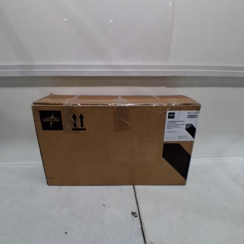 MEDLINE GUARDIAN BATHTUB TRANSFER BENCH WITH BACK SUPPORT & SUCTION FEET - 400LBS CAPACITY - GREY (MODEL: G3-100KBX1) image 4