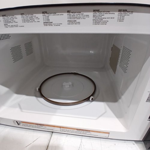MAYTAG COUNTERTOP MICROWAVE OVEN - 1.3CUFT - BLACK/SILVER - (MODEL: MTCMPT13SS11) image 4