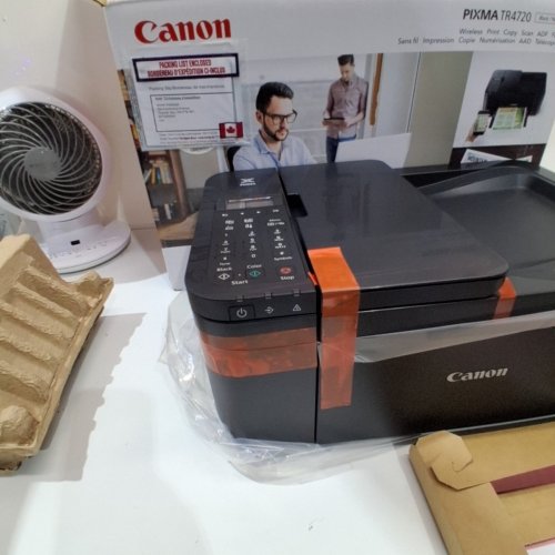 CANON PIXMA TR4720 ALL-IN-ONE WIRELESS INKJET PRINTER - BLACK (MODEL: K10546) image 4