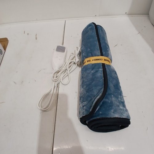 KDTI ELECTRIC HEATING PAD - 6 TEMPERATURE SETTINGS - 22.5" X 30.5" - BLUE (MODEL: K9008-13A) image 4