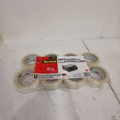 8PK SCOTCH PACKING TAPE - 1.88" X 48MM image 3
