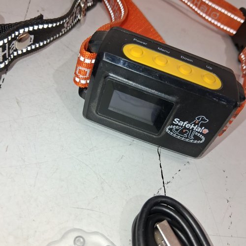 2PK SAFEHALO GPS ELECTRIC WIRELESS DOG FENCE SYSTEM - 65FT - 9840 FT/ 12"-28" - BLACK/ORANGE (MODEL: H09) image 5