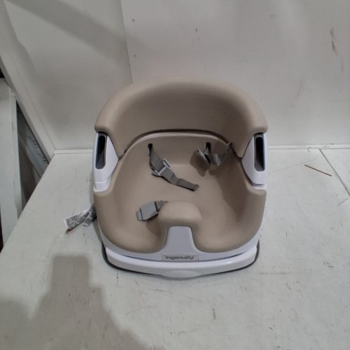 INGENUITY BABY BASE 2-IN-1 SEAT BOOSTER FEEDING SEAT - CASHMERE/WHITE (MODEL: 10678) image 2