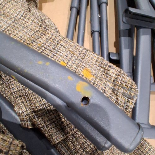 4PK GARVEE OUTDOOR PATIO CHAIR PARTS - BROWN image 4