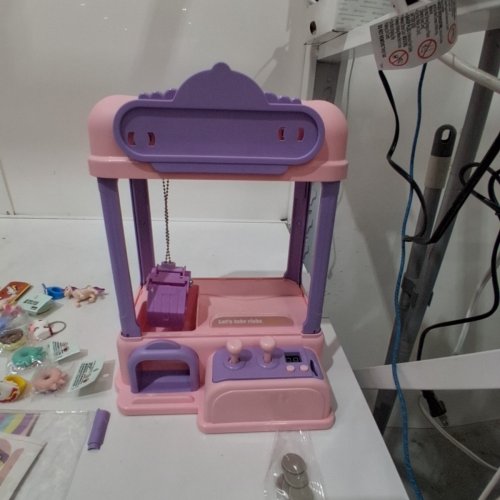17PC KID'S UNICORN THEMED CLAW MACHINE - PINK image 5