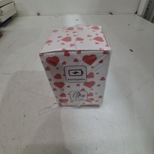 ROSE VIBRATOR WITH SUCTION DARK RED image 3