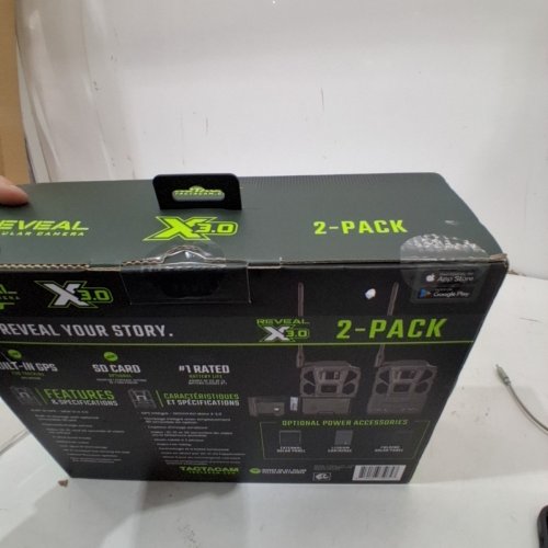 2PK TACTACAM REVEAL CELLULAR TRAIL CAMERA PRO 3.0 - WORKS WITH USA CELLULAR PROVIDERS, APP & LOCALLY WITH SD CARD *NOT INCLUDED* - 1080P FHD VIDEO /WI-FI ENABLED (MODEL: RV-XP3-BNDL1) image 4