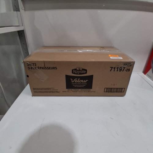 18pk ROYALE VELOUR 3-PLY FACIAL TISSUE 1728 SHEETS TOTAL (MODEL: 63425 71197) image 4