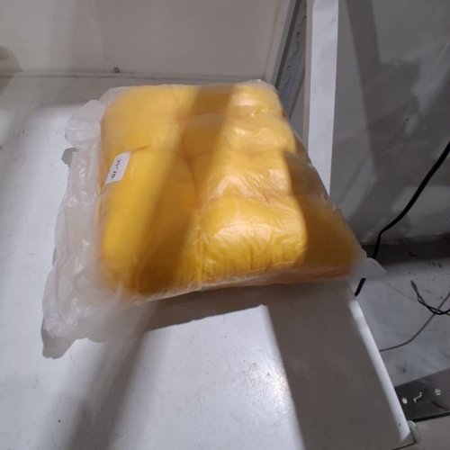 OUTSUNNY TUFTED CHAISE LOUNGE CUSHION - 25" X 13" - YELLOW image 2