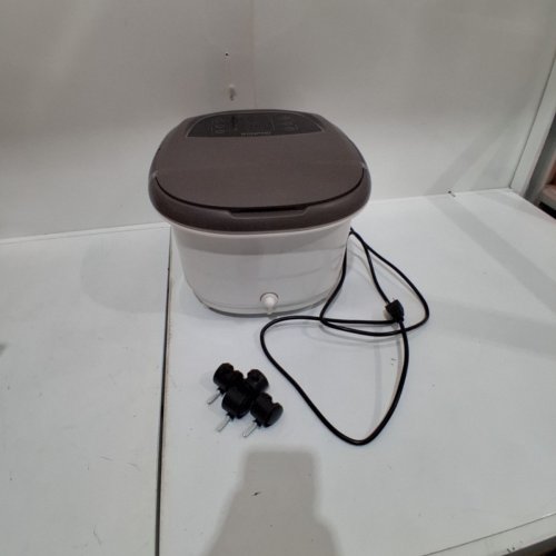 RENPHO FOOT SPA BATH MASSAGER, MOTORIZED MASSAGE, FAST HEATING, POWERFUL BUBBLE JETS & AUTOMATIC SHIATSU MASSAGING ROLLERS (MODEL: JD-618) image 3