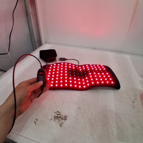 RED & INFRARED LIGHT THERAPY PAD - 16" X 8 " - BLACK image 2
