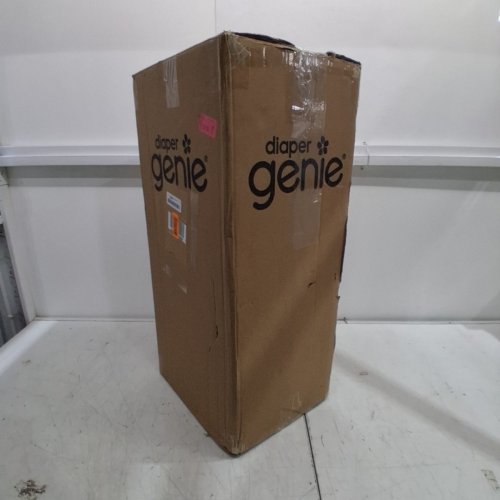 DIAPER GENIE PLATINUM DIAPER STAINLESS STEEL DIAPER PAIL - 27" - WHITE (MODEL: I000751) image 6