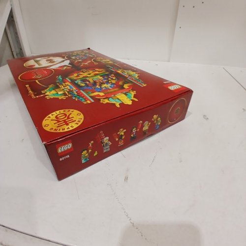 1039PC LEGO FORTUNE SPRING FESTIVAL FIRECRACKER BUILDING SET, WALL-MOUNTABLE - DISPLAY ART LEGO (MODEL: 80118) image 5