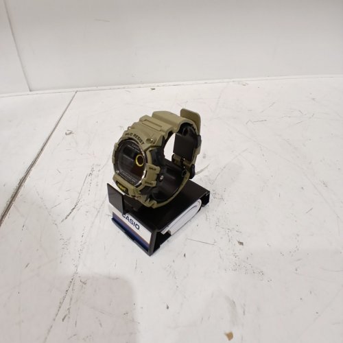 MENS CASIO MUD RESISTANT DIGITAL WATCH - 48MM - KHAKI (MODEL: TRT110H ) image 3