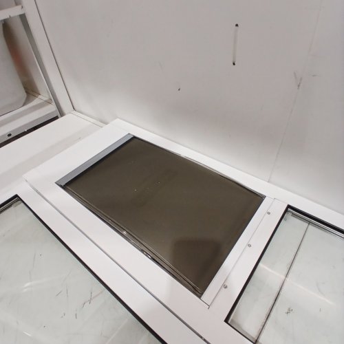 PETSAFE EXTREME WEATHER 3 FLAP SLIDING GLASS PET DOOR - INSERT FOR PATIO SLIDING GLASS DOORS - LARGE SIZE - WHITE (MODEL: ZPA17-17176) image 3
