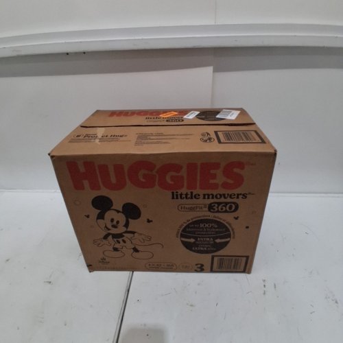 168PK HUGGIES LITTLE MOVERS DISNEY BABY DIAPERS - SIZE 3 (18-28LBS) image 2