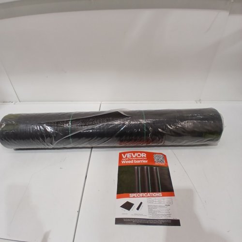 VEVOR PREMIUM WEED BARRIER LANDSCAPE FABRIC - 6FT X 300FT - BLACK (MODEL: 6X300FT70) image 2