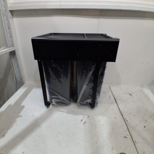 RICHELIEU PULL-OUT WASTE AND RECYCLING SYSTEM - 2 X 30 L - BLACK image 2